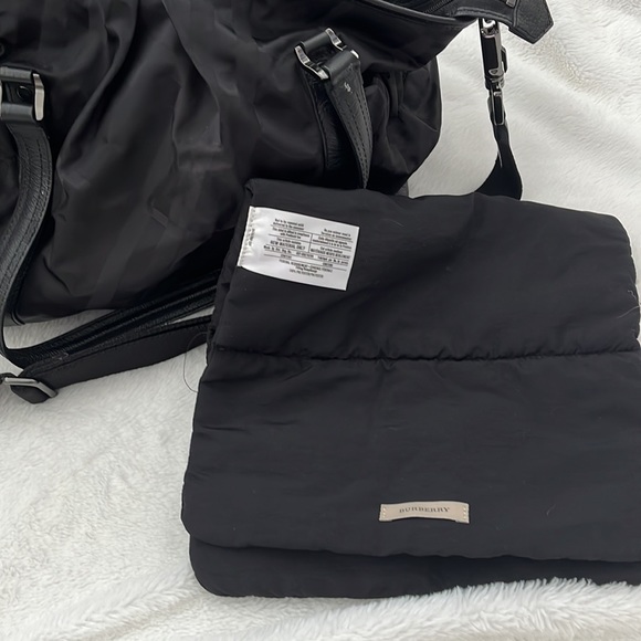 Burberry baby bag with changing pad
